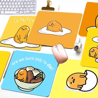 แผ่นรองเมาส์ กันลื่น ลายการ์ตูนไข่ Gudetama สําหรับเล่นเกม