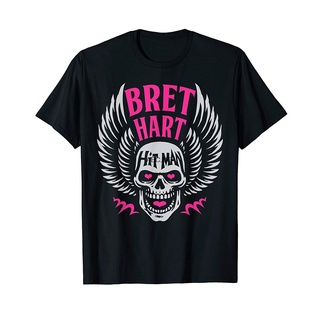 เสื้อยืด พิมพ์ลายกราฟฟิค Bret Hart Hitman แฟชั่นฤดูร้อน