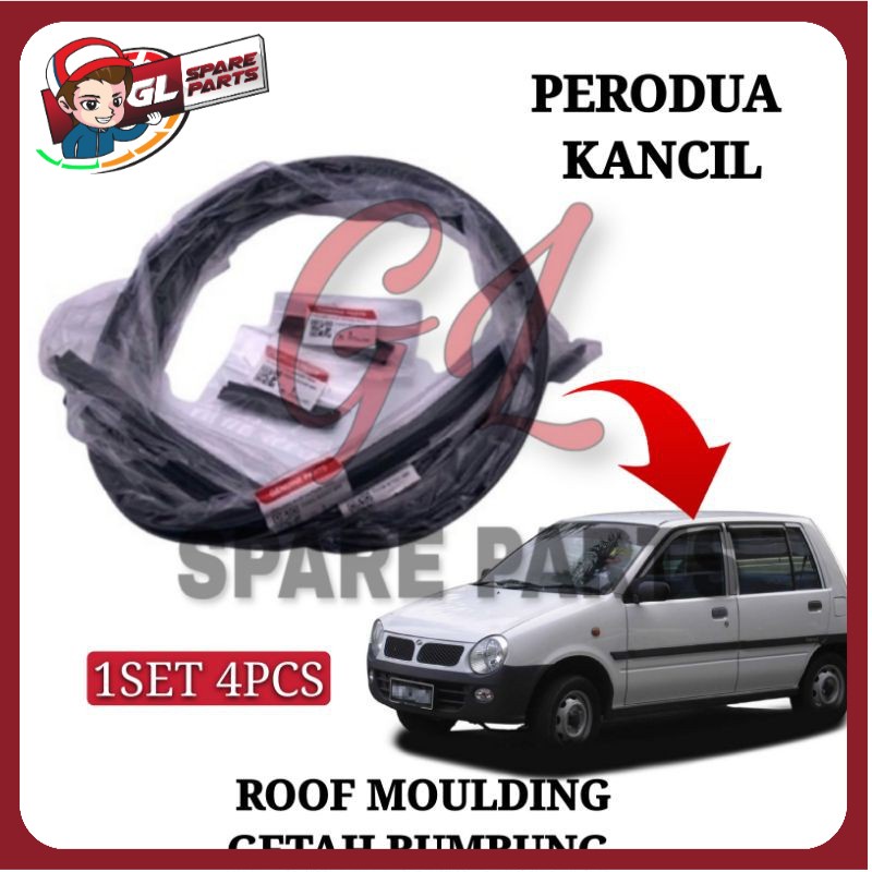 Roof MOULDING PERODUA KANCIL 660,850 GETAH BUMBUNG ROOF ยาง