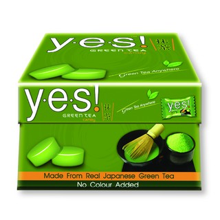 Yes! ลูกอม รส Green Tea 79.2กรัม/กล่อง