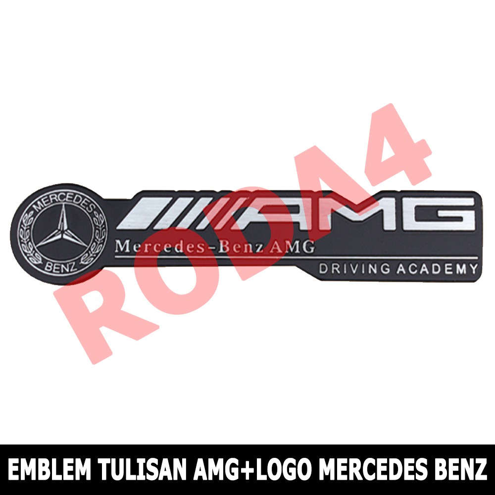 Emblem - AMG Writing Car โลโก้ Mercedes Benzz