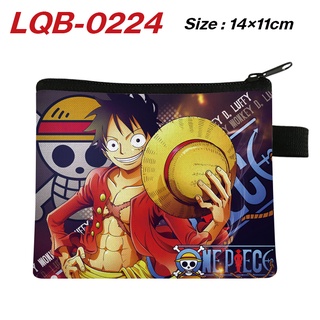 กระเป๋าใส่เหรียญ ลายการ์ตูน One Piece Luffy Family ขนาดพกพา สําหรับเด็กนักเรียน