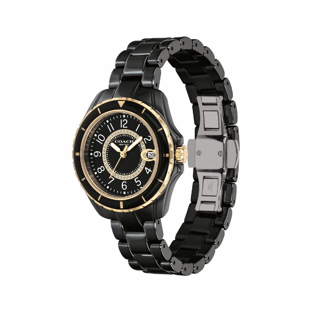 COACH นาฬิกาข้อมือสำหรับผู้หญิง CO14503461 สีดำ ฿9,990 (ราคาเต็ม ฿15,900)