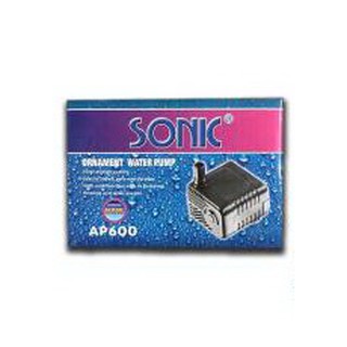 SONIC AP600 ปั๊มน้ำขนาดจิ๋ว รุ่นเล็กประหยัดไฟที่สุด ปั้มน้ำปลาสวยงาม