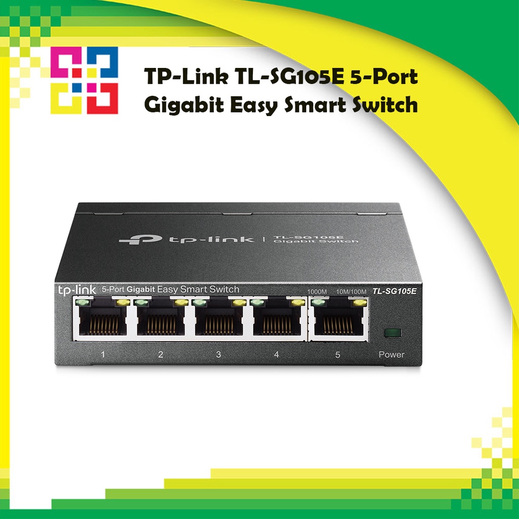 TP-LINK TL-SG105E 5-Port Gigabit Easy Smart Switch