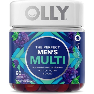 พร้อมส่ง‼️นำเข้าจาก USA💯 วิตามินรวม Olly Gummy Mens Multi Gummies90 ชิ้น