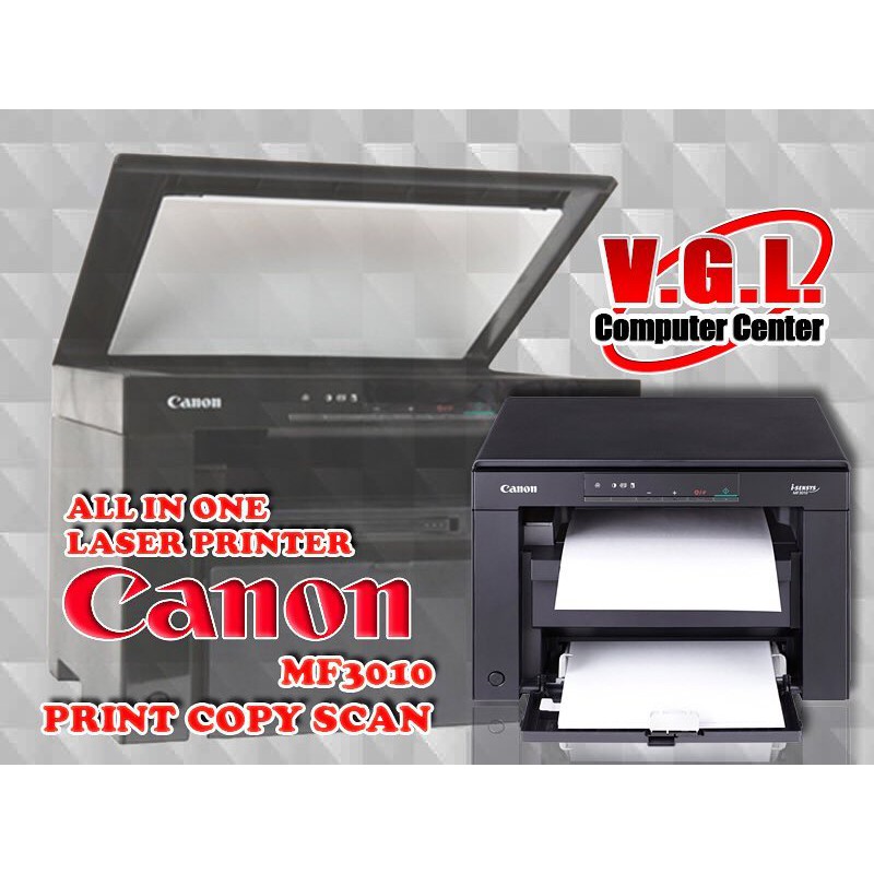 ปริ้นเตอร์เลเซอร์ Canon Laser All in one MF-3010 Printer