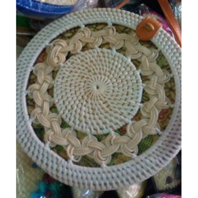 Ate ulet ถุงหวายครีมขาว ate 20cm