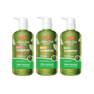 Lolane Nature Code Herbal Shampoo 280ml โลแลน เนเจอร์ โค้ด เฮอร์บัล แชมพู