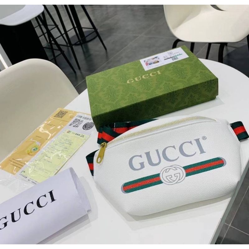 พร้อมส่ง  💫 กระเป๋าคาดอก Gucci  กระเป๋าหนัง pu กระเป๋าgucci พร้อมกล่อง 💫