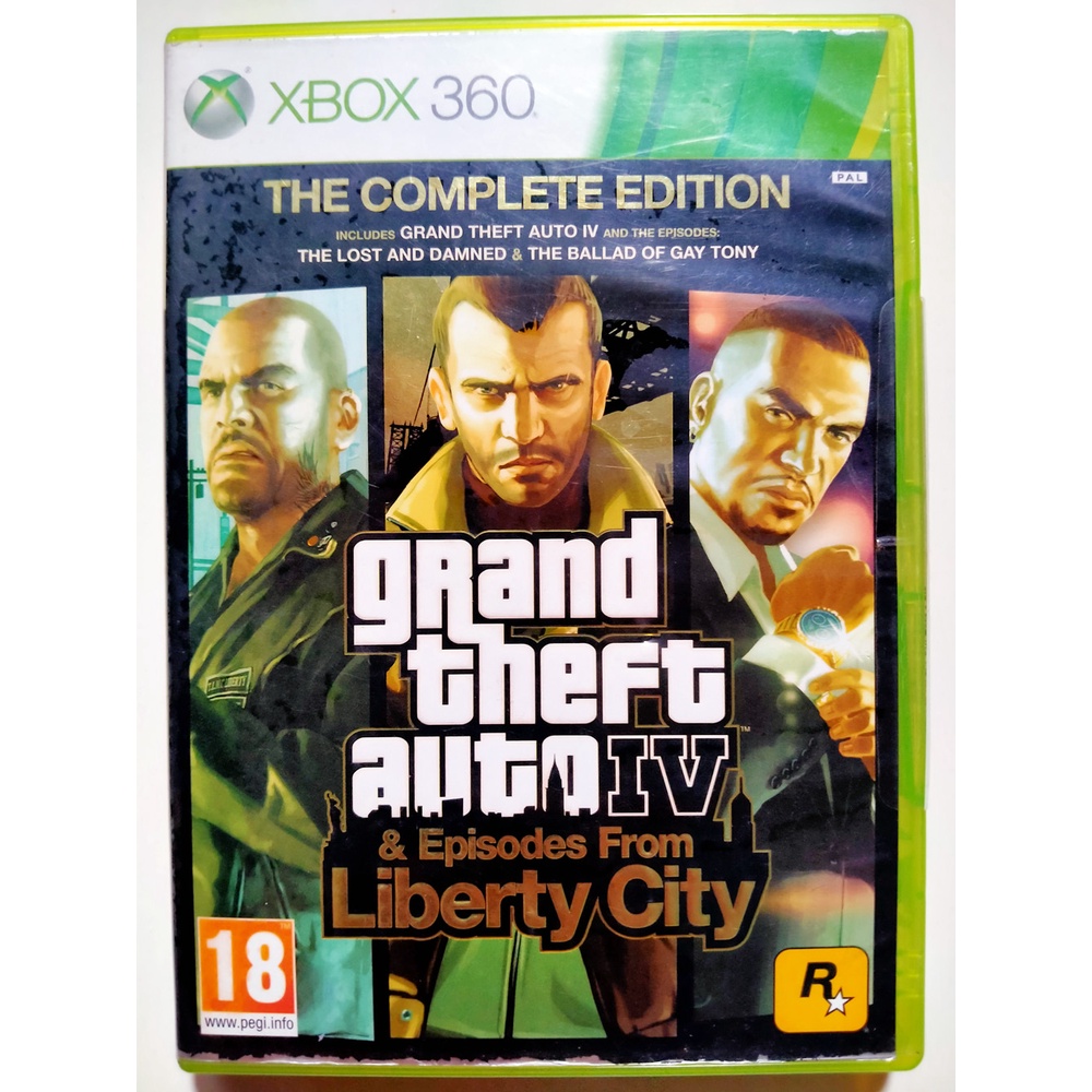 Grand Theft Auto IV (GTA IV) &amp; Episodes From Liberty City Complete Edition XBOX360 (ENG)