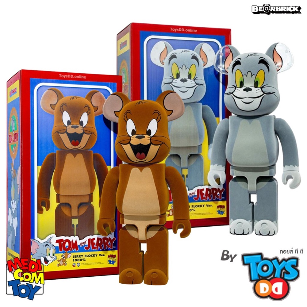 BE@RBRICK TOM AND JERRYフロッキー Ver. 1000％ | riomix.com.br