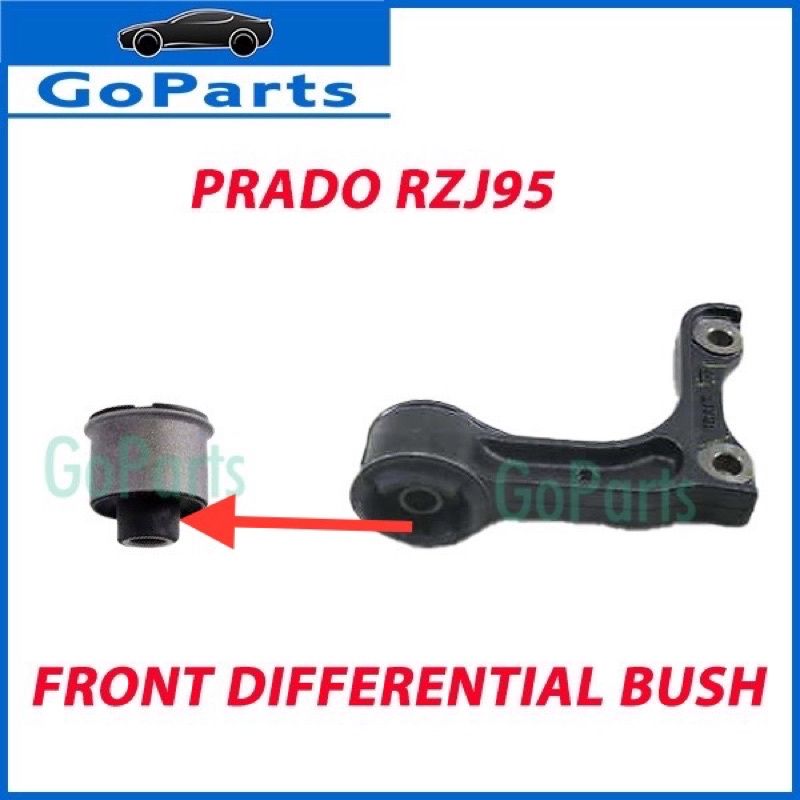 TOYOTA PRADO RZJ95 KZJ95 ด้านหน้า DIFFERENTIAL BUSH / AXLE BUSH 1PC