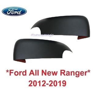 ครอบกระจกมองข้าง เว้าไฟเลี้ยว FORD RANGER 2012 - 2019 สีดำด้าน ฟอร์ด เรนเจอร์ เอเวอเรสต์ หูกระจกมองข้าง ครอบกระจก กระจก