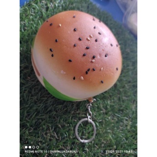 🍔พร้อมส่ง 🍔#สกุชชี่ #Squishy #แฮมเบอร์เกอร์ นุ่มนิ่ม #บีบคลาย #ความเครียด #ระบายอารมณ์ 😁มือ1