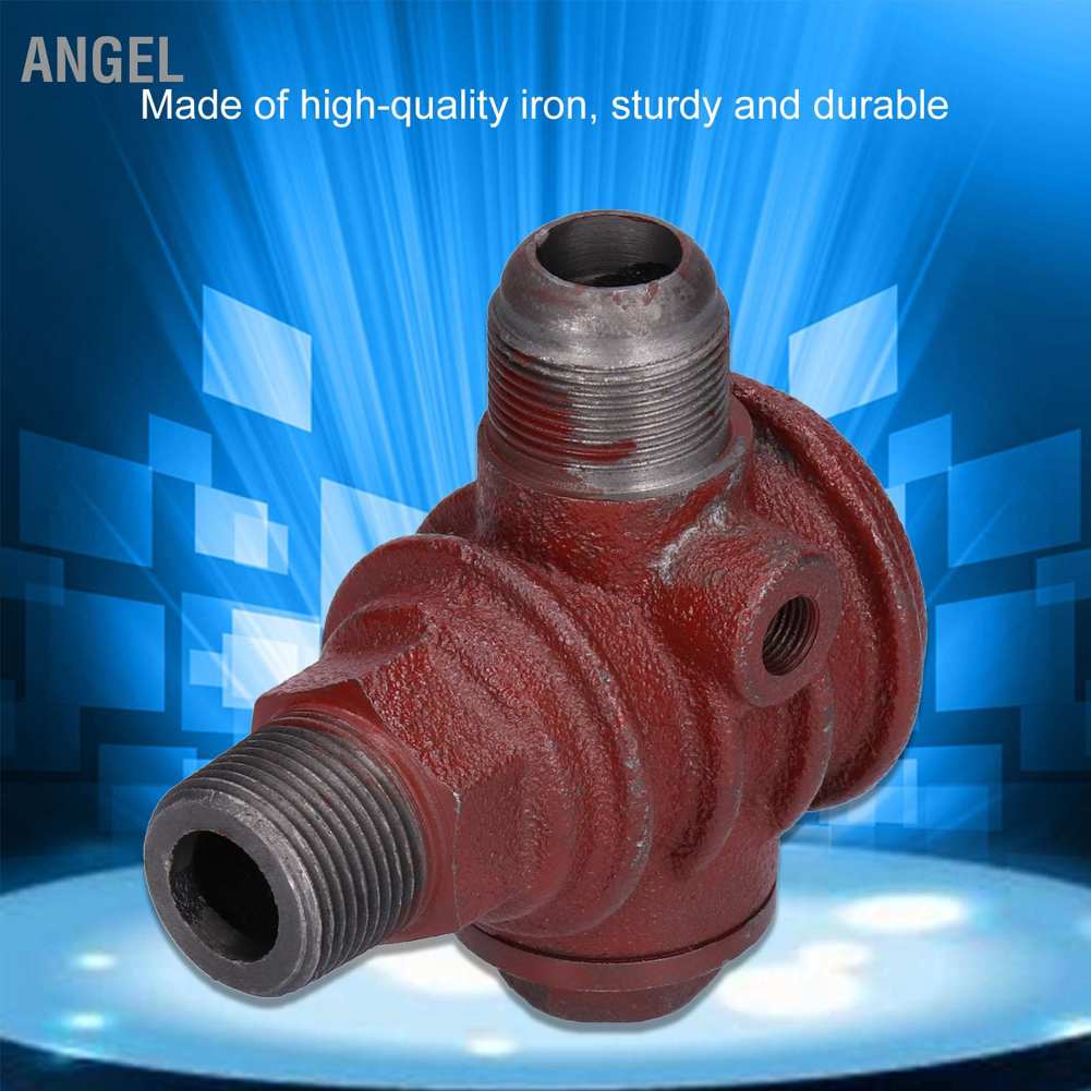 Angel 80 เช็ควาล์ว เหล็กหล่อทางเดียว สําหรับปั๊มลม คอมเพรสเซอร์ ของเหลว ป้องกันการไหลย้อนกลับ