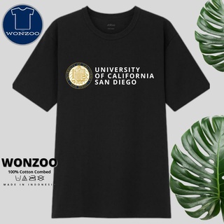 เสื้อยืด UNIVERSITY OF CALIFORNIA SAN DIEGO (คุณภาพพรีเมี่ยม)