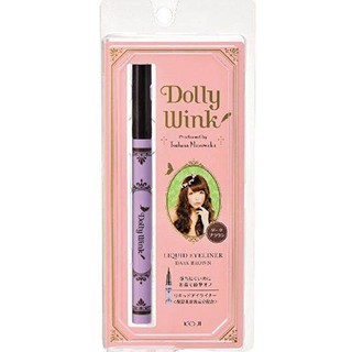 KOJI DOLLY WINK ลิควิด อายไลเนอร์ ดอลลี่ วิงก์ สีน้ำตาล ดาร์ค บราวน์ ขนาด 0.5  มิลลิลิตร / KOJI DOLLY WINK Liquid Eyelin