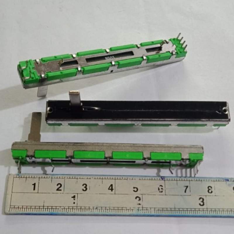 (ใส่โค้ดPEPE333 ลดเพิ่ม 15%)B50K 6ขา B503 50KB วอลลุ่มสไลต์ ตัวยาว7.5CM VRสไลต์ ตัวต้านทานปรับค่าแบบ