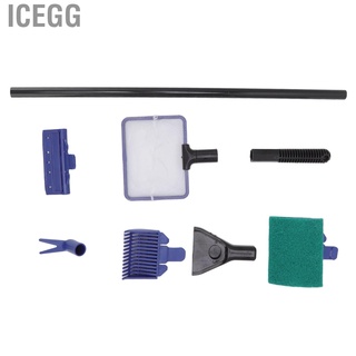 Icegg 5 In 1 Aquarium Fish Tank Clean Kit Glass Algae Scrapers Cleaner Useful Tool