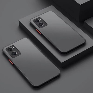 Case oppo A57 4G 2022 เคสกันกระแทก ปุ่มสีผิวด้าน กันรอยกล้อง ขอบนิ่มหลังแข็ง [ส่งจากไทย] เคสโทรศัพท์ OPPO