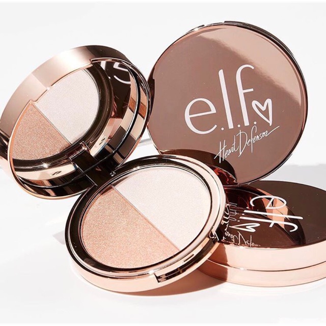**ของแท้/พร้อมส่ง** ELF Cosmetics Heart Defensor Coffee N’ Cream Highlighter