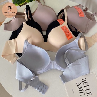 เสื้อใน ไม่มีโครง Wireless bra ไร้ขอบ ไร้ตะเข็บ เรียบเนียนให้อกสวยเป็นธรรมชาติ(8124)