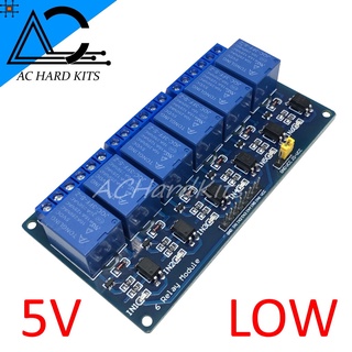 Module Relay 5V 6 Channel Active LOW โมดูลรีเลย์ 5V