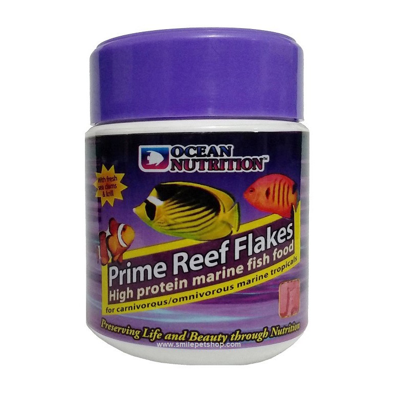 Ocean Nutrition Prime Reef Flake 150 Ml – Hochwertiges Fischfutter Für Tropische Meeresfische & Riffaquarien