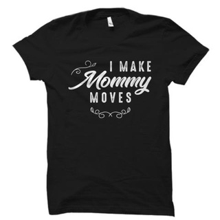 เสื้อยืดครอปGildan เสื้อยืด พิมพ์ลาย Make Mommy Moves แบบกําหนดเอง สําหรับทุกเพศS-5XL