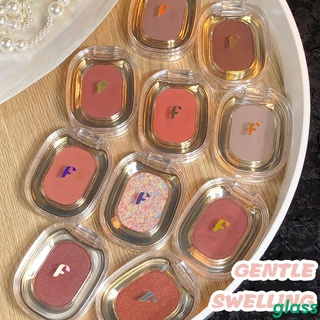 Faiccia อายแชโดว์ Matte อายแชโดว์กันน้ำกันเหงื่อเครื่องสำอาง9สีตัวเลือก INS POP