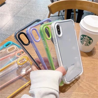 เคสโทรศัพท์มือถือ แบบใส สําหรับ iPhone XR xs max 7plus 8plus i7 i8 i6