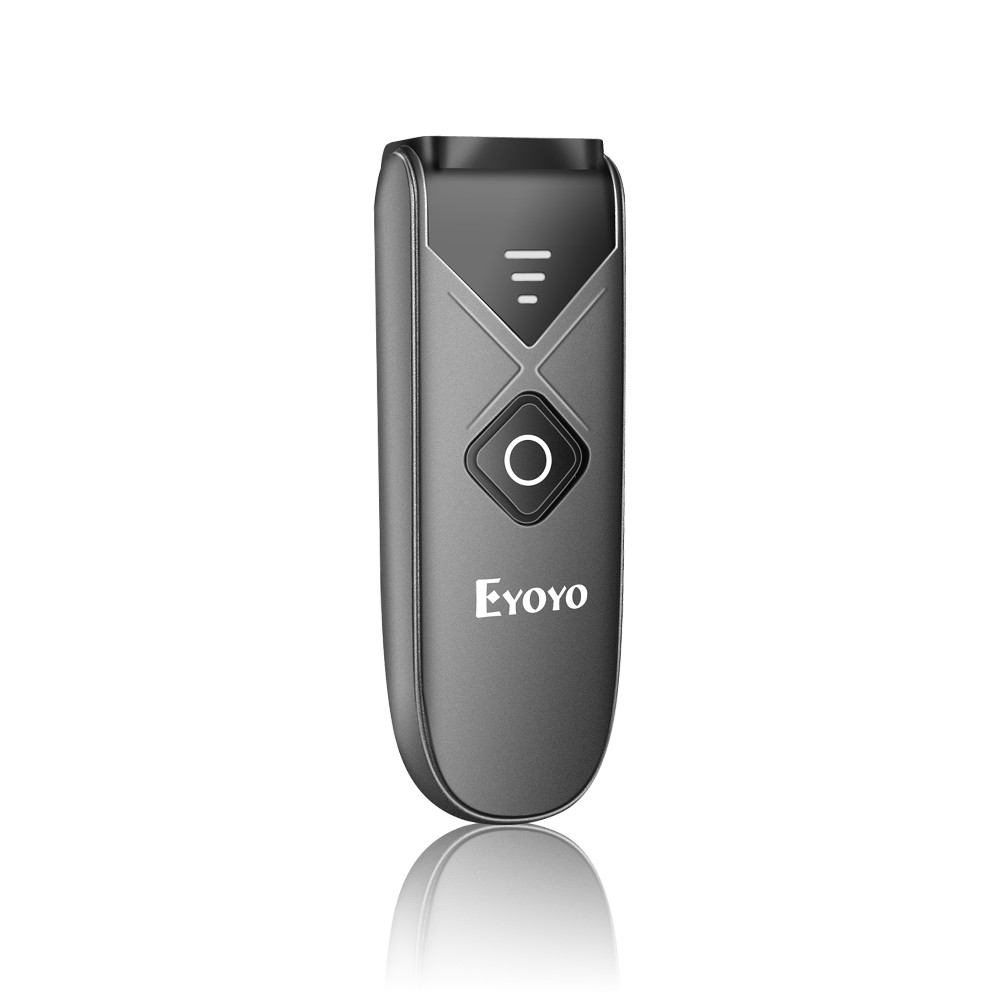 Eyoyo Mini Portable 1D Bluetooth Barcode Scanner 3-in-1 2.4G Wireless & Bluetooth Wireless & USB wir