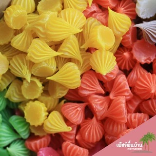 ราคาส่ง🌟อาลัวใหญ่ สูตรเพชรบุรี มี 8 สี เลือกสีได้ เนื้อเน้น ๆ 2 กก ไม่รวมลัง บรรจุถุง💝《เจ》