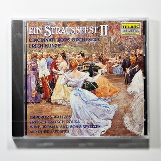 CD เพลง Erich Kunzel / Cincinnati Pops Orchestra - Ein Straussfest II (แผ่นใหม่)