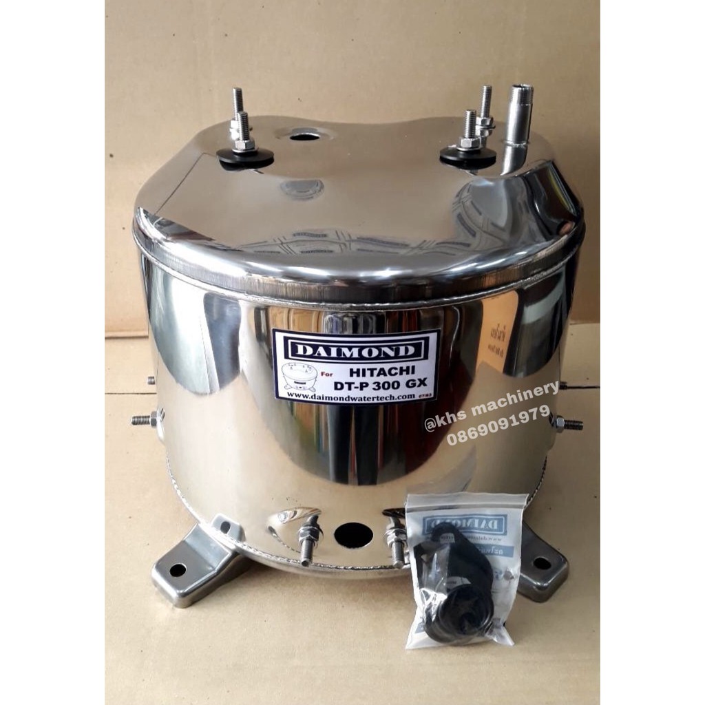 ถังปั๊มน้ำสแตนเลส Daimond Hitachi DT-P 300 GX รับประกัน1ปี