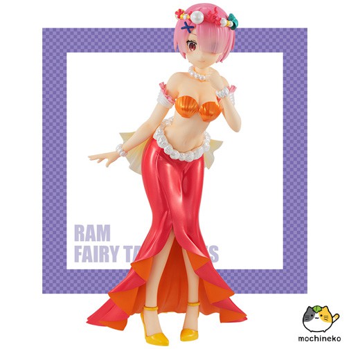 Re:Zero kara Hajimeru Isekai SSS Figure Ram Little Mermaid Princess กล่องมีตำหนิบุบ