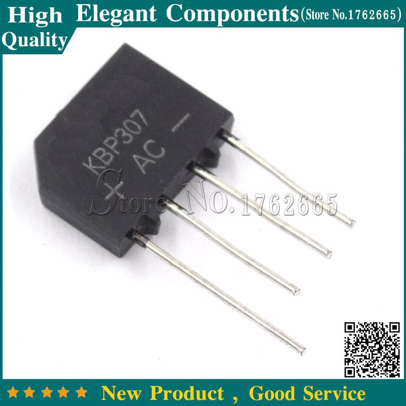 100PCS KBP307 KBP 307 3A 700V Diode DIP4 KBP-307 Rectifier Bridge Frer Shipping