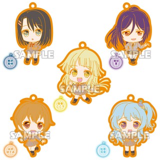 Bang Dream! Hello Happy World! HaroHapi  Capsule Rubber Strap งานลิขสิทธิ์แท้ Craft Egg Bushiroad จากญี่ปุ่น