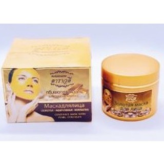 DARAWADEE GOLD FACE MASK พร้อมไข่มุกและคอลลาเจน 100 มล. ต่อต้านริ้วรอยทองคำหน้ากากด้วยไข่มุก