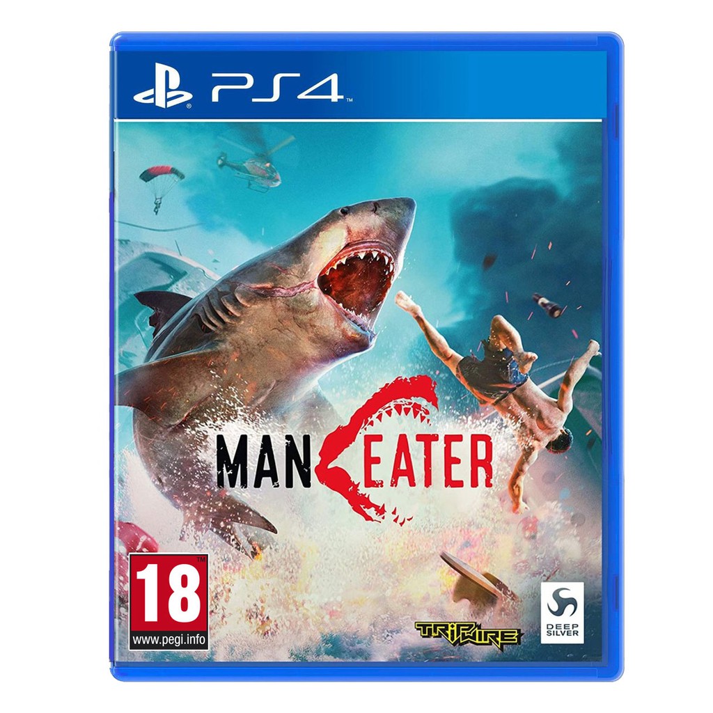 (GTA ในรูปแบบฉลาม) กัดทุกอย่าง PS4: ManEater(ENG)พร้อมส่ง สินค้ามือหนึ่ง