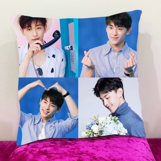 หมอนอิงสั่งทำ ใส่ได้4รูป หมอนอิงขนนุ่ม หมอนอิงโซฟา หมอนอิงในรถ หมอนอิง Cushions เติ้งหลุน Deng Lun