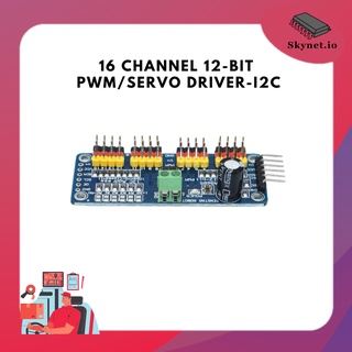 16 Channel 12-bit PWM/Servo Driver-I2C interface PCA9685 module 16CH