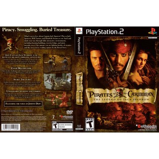 PIRATES OF THE CARIBBEAN THE LEGEND OF JACK SPARROW [PS2 US : DVD5 1 Disc]