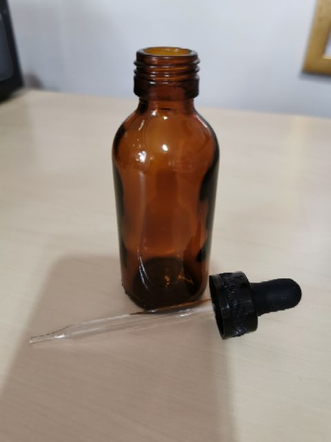 ขวดสีชาพร้อมหลอดหยด(Dropper) ขนาด 30 รูปที่ 3
