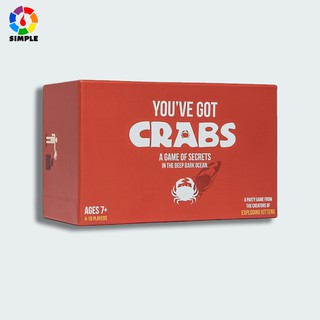 Youve got Crabs Board Game (ภาษาอังกฤษ) - บอร์ดเกม