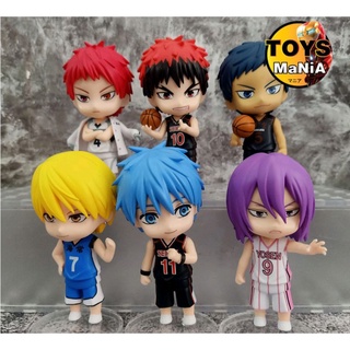 คุโรโกะ Kuroko no Basketball โมเดล 10cm ยกชุด6ตัว