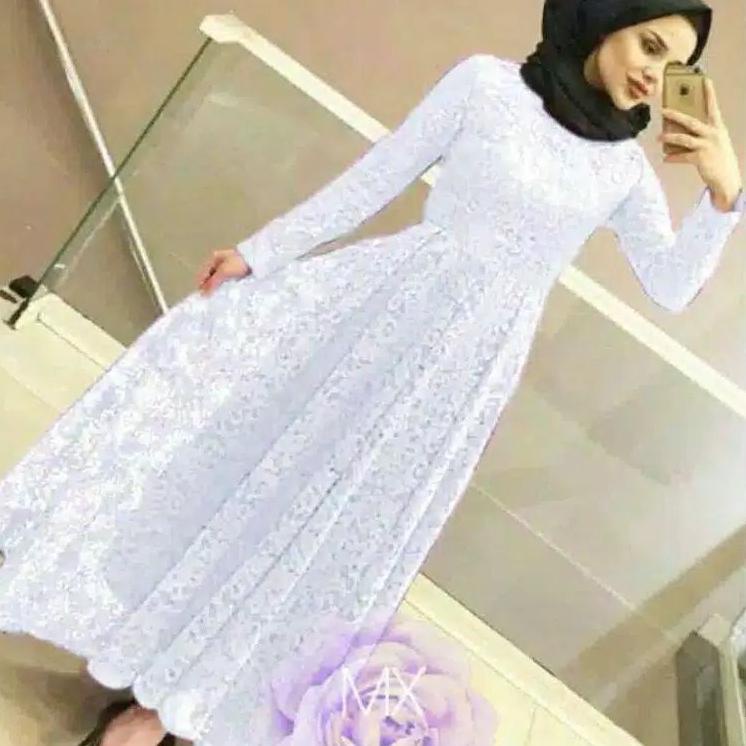 Gamis/ผ้า gamis/Maxi yuni gamis/white gamis/muslim gamis/party gamis/gamis