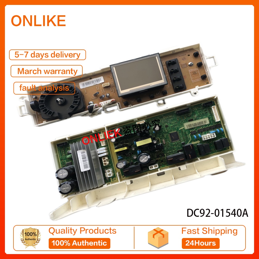 WD12F9C9U4X/SC Samsung 90% เครื่องซักผ้ากลองความถี่ converter DC92-01540A จอแสดงผลเมนบอร์ด 152 ta3 9