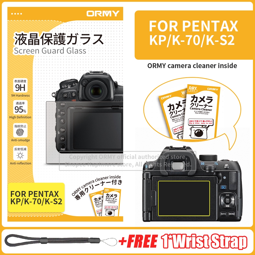 ฟ ล มก นรอยหน าจอ Lcd 0 3 มม 9 H ส าหร บ Pentax Kp K 70 K S 2 Shopee Thailand